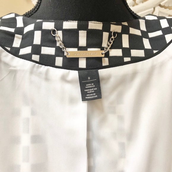 White House Black Market Stylish Jacket🖤🤍 - Picture 6 of 6